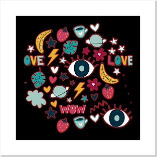 eyes of love Posters and Art